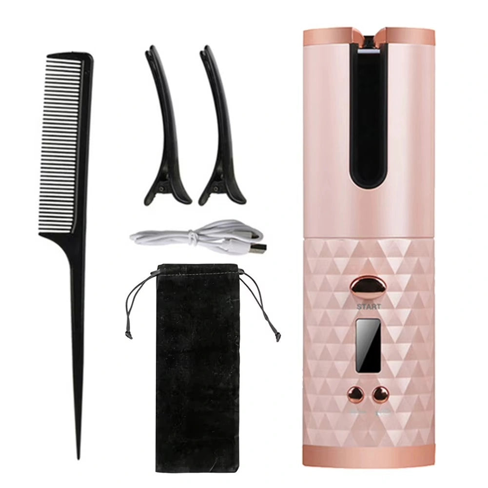 Automatic Wireless Hair Curler