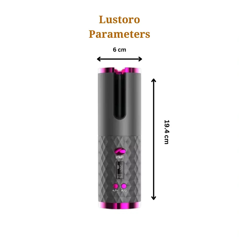 Automatic Wireless Hair Curler