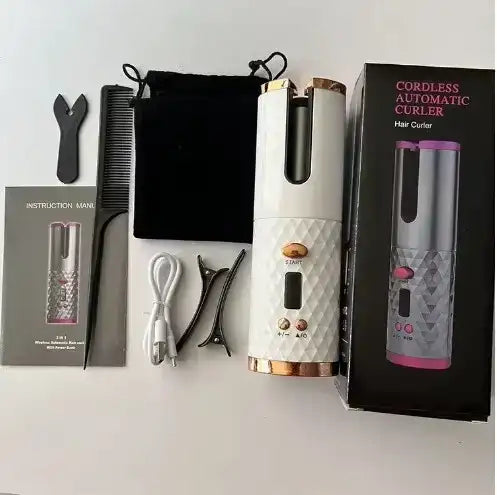 Automatic Wireless Hair Curler