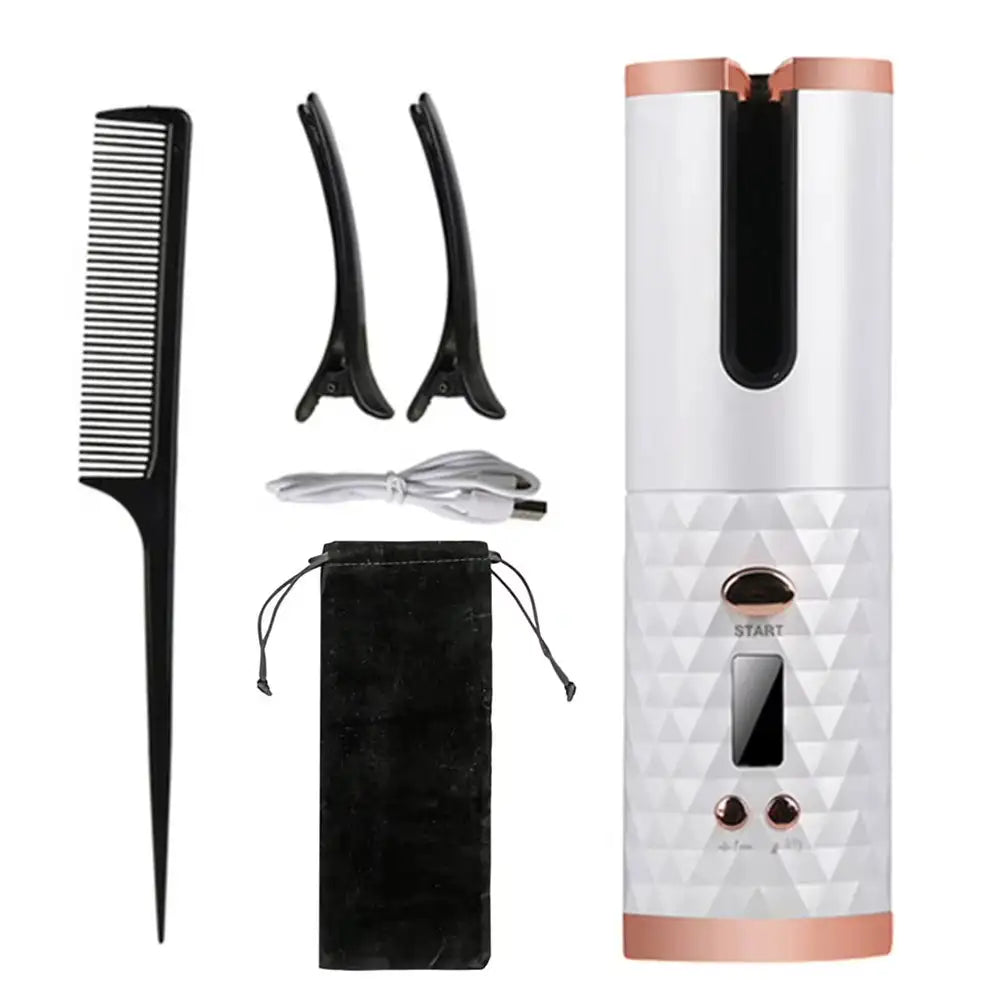 Automatic Wireless Hair Curler